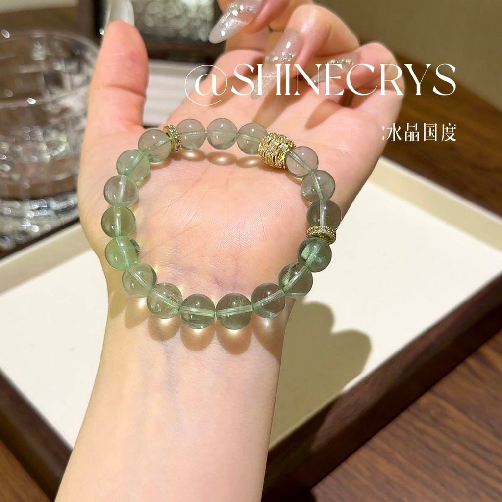 Green Fluorite Bracelet