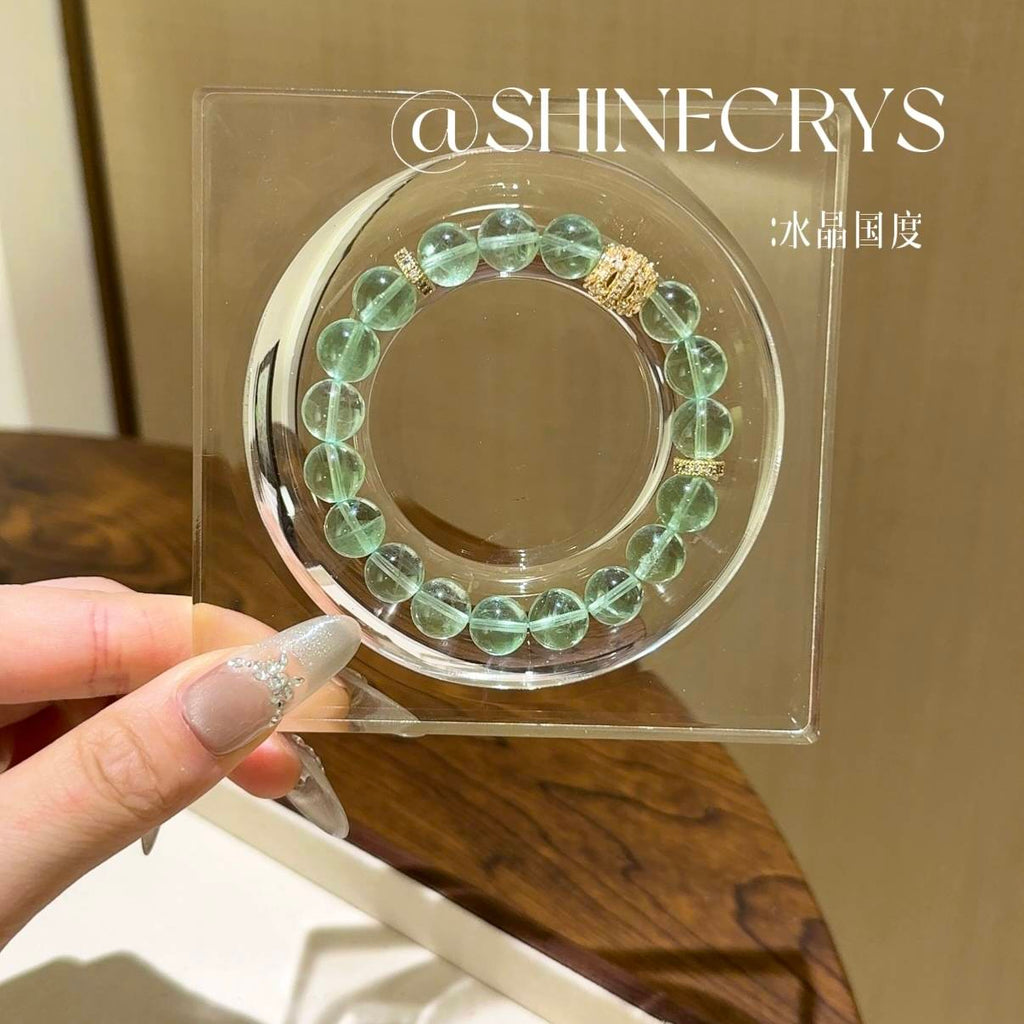 Green Fluorite Bracelet