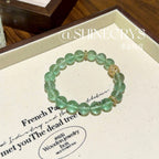 Green Fluorite Bracelet