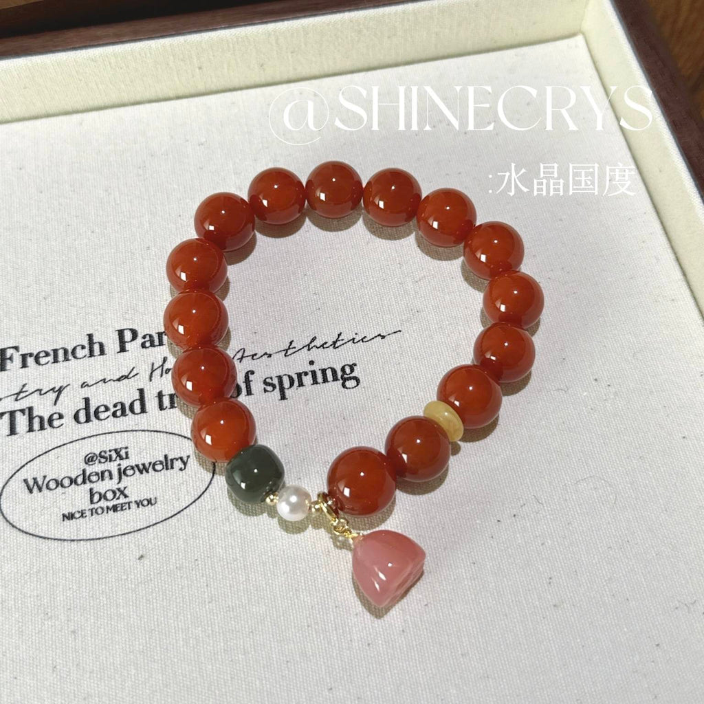 Red Agate Bracelet