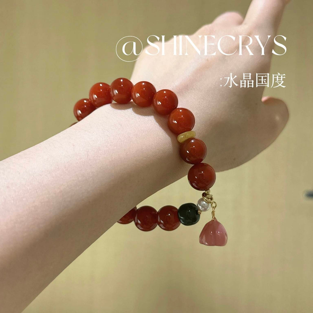 Red Agate Bracelet