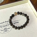 Silver Aventurine Black Gold Super Bracelet