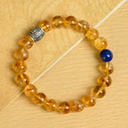 Huang Aise Blue Lapis Lazuli Bracelet (For Men)
